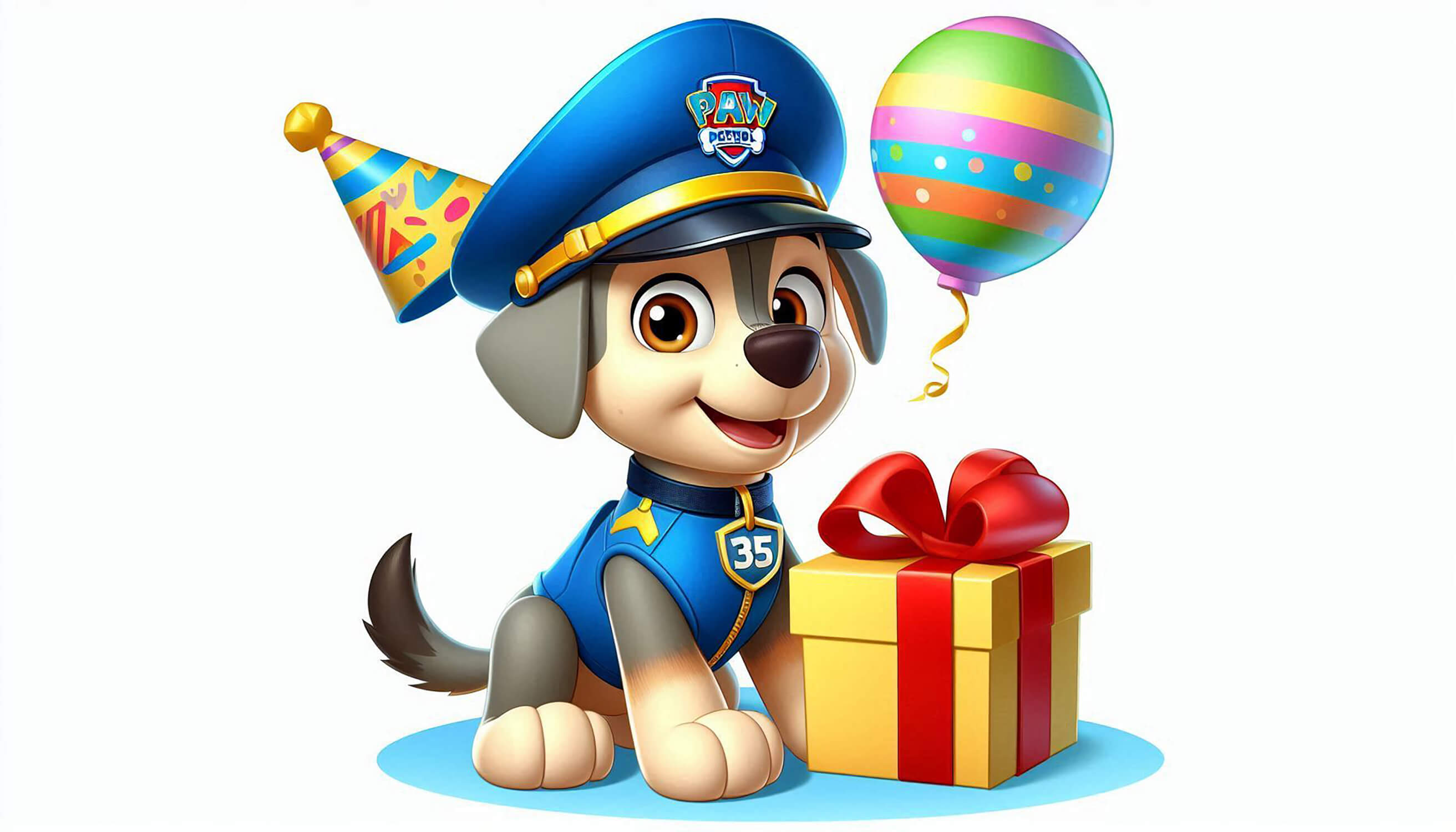 Papier Peint Pat Patrouille Blanc