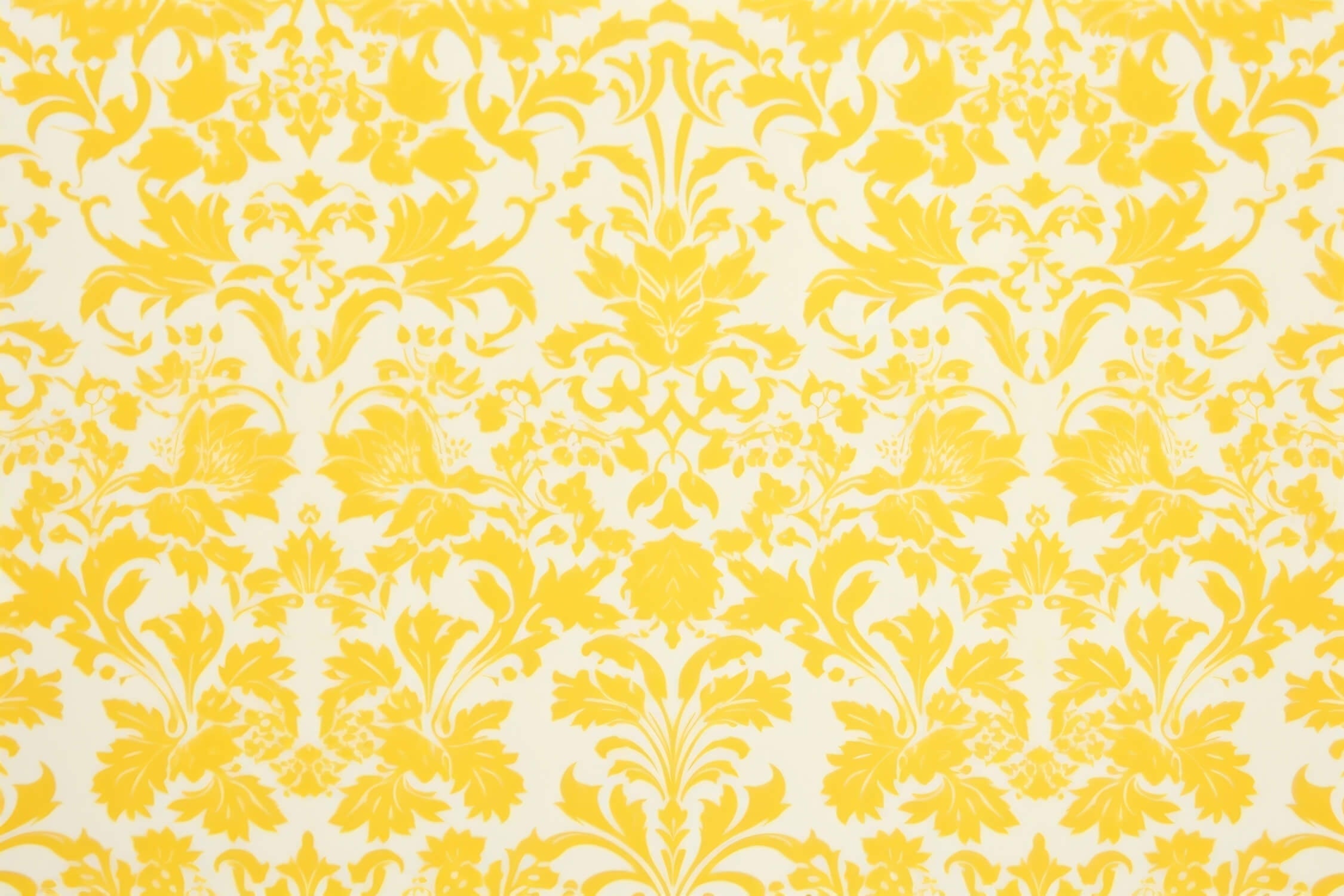 Papier Peint Jaune Doré