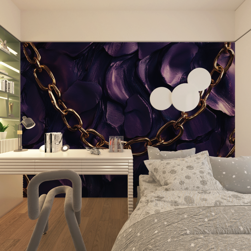 Papier peint trap music chambre adolescents