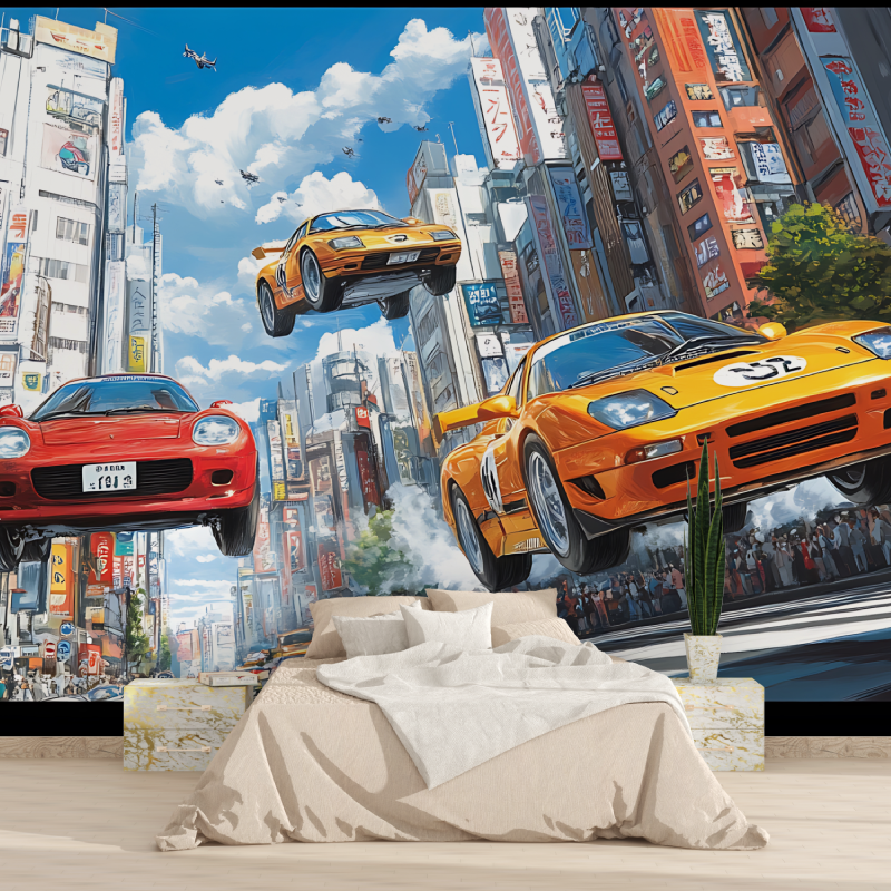 Papier peint avec des voiture de sport 1815