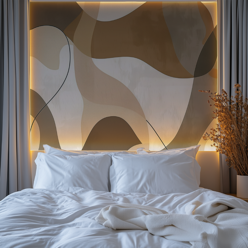 Papier peint panoramique chambre parentale chambre premium