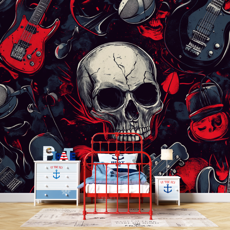 Papier peint tatoo deco garcon567