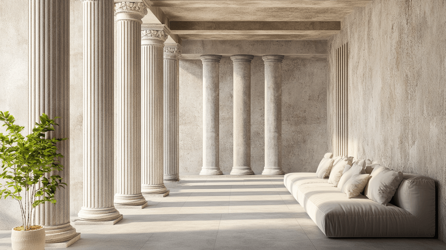 Papier Peint Trompe L'oeil Couloir