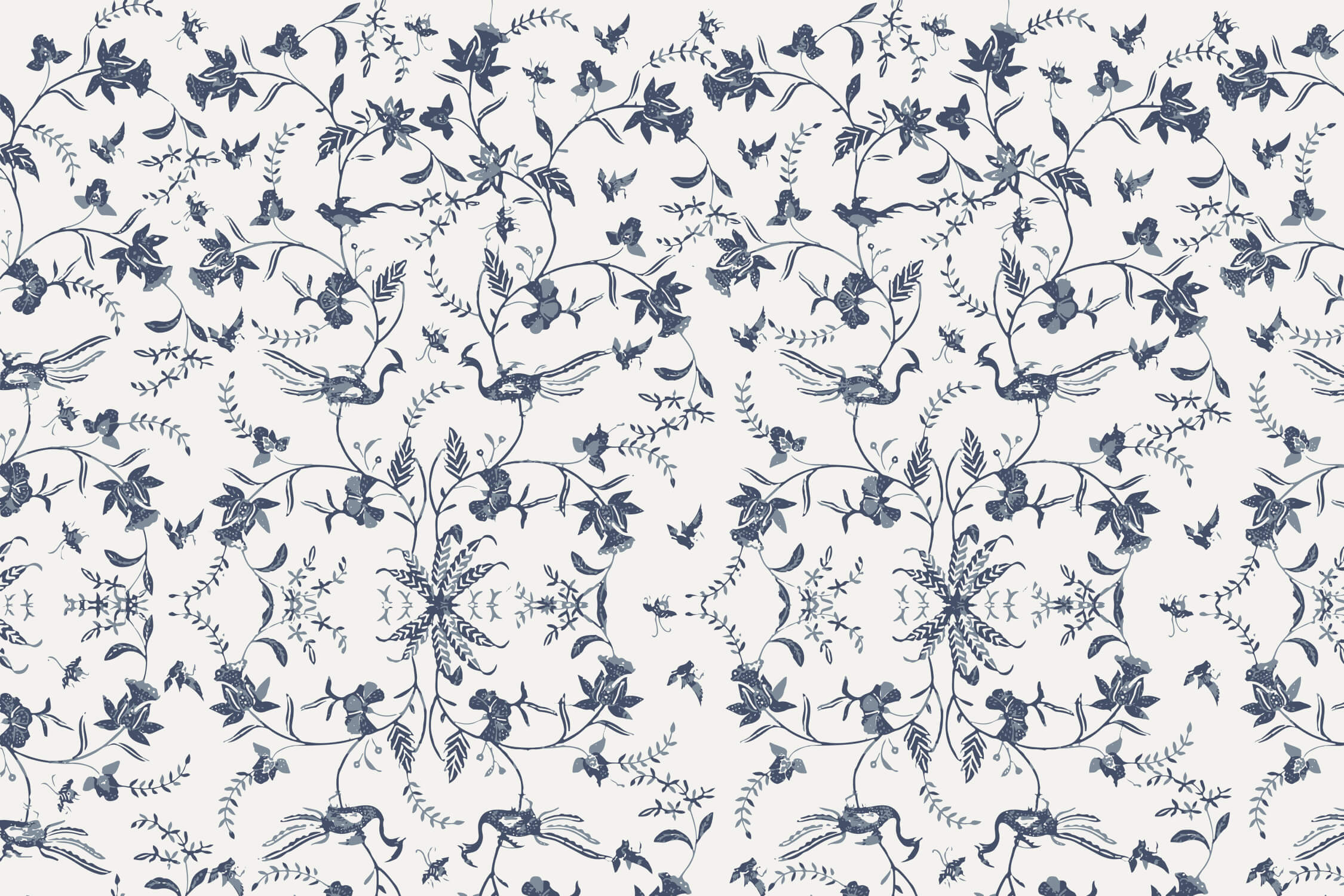 Papier Peint Toile De Jouy Moderne