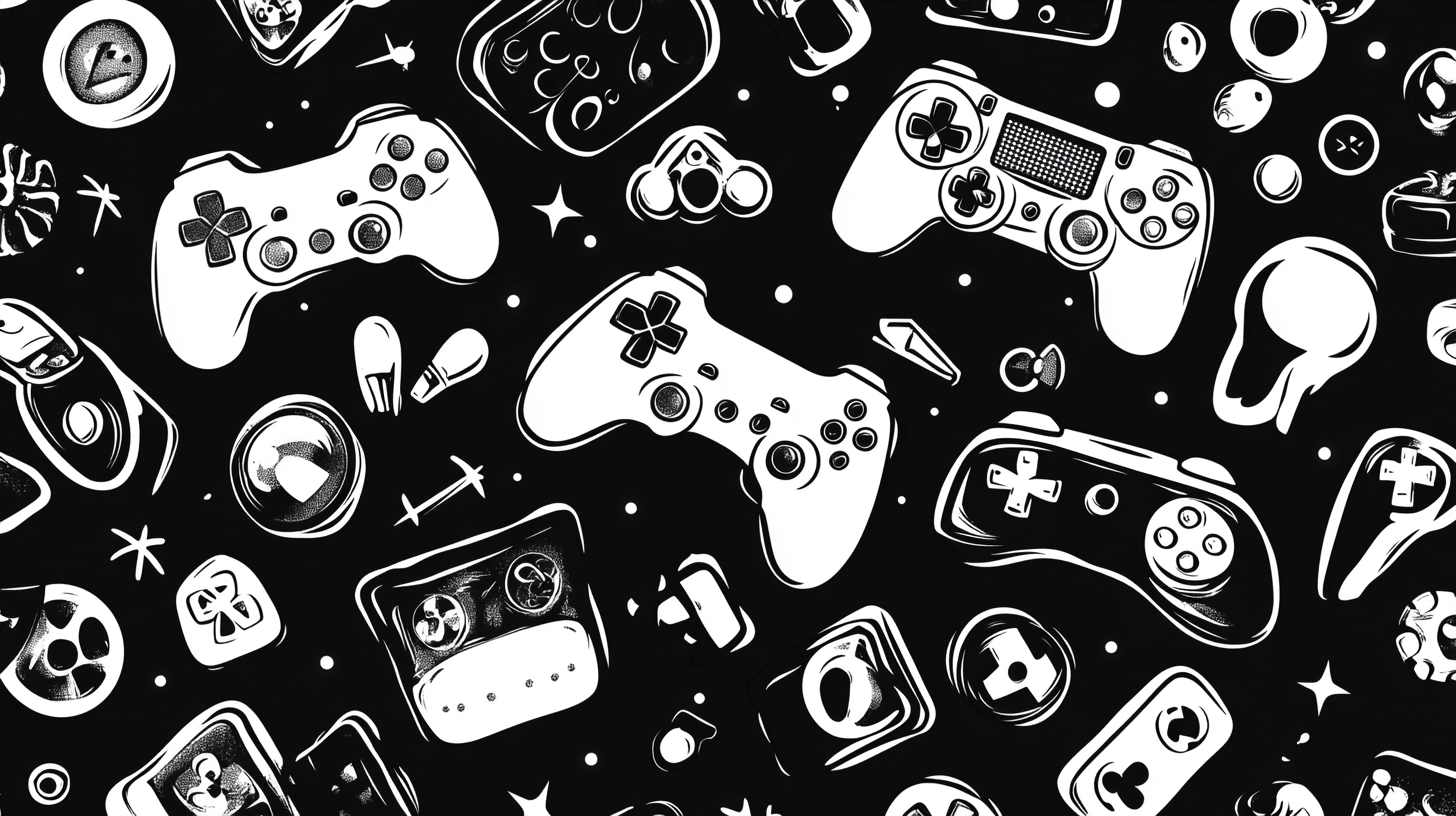 Papier Peint Patron De Contrôle De Jeu