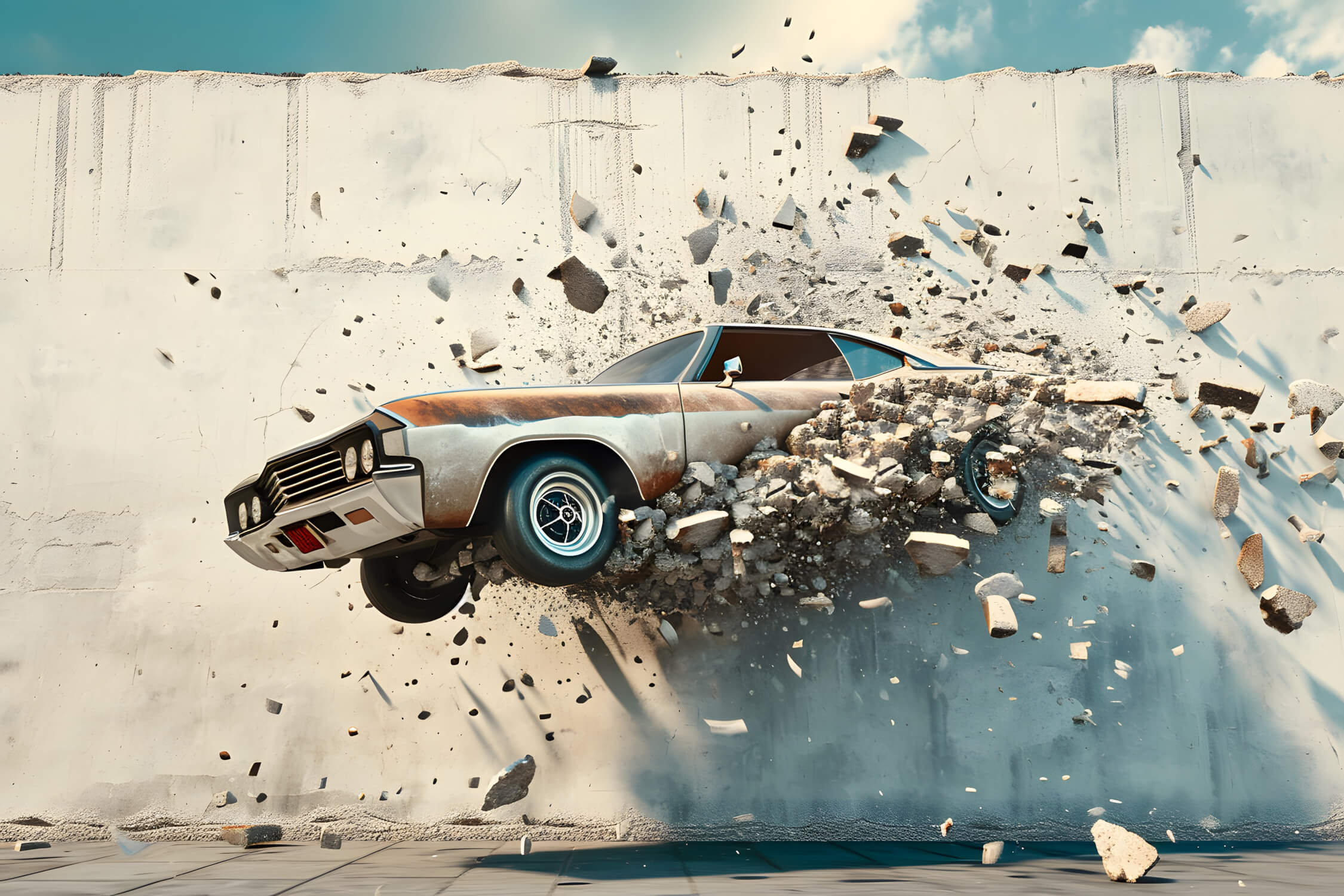 Papier Peint Xxl Voiture Blanc