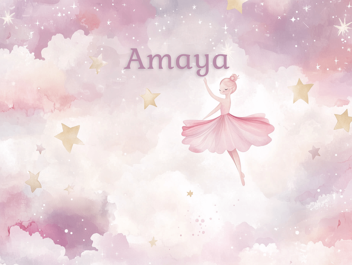 Papier Peint Prénom Danceuse