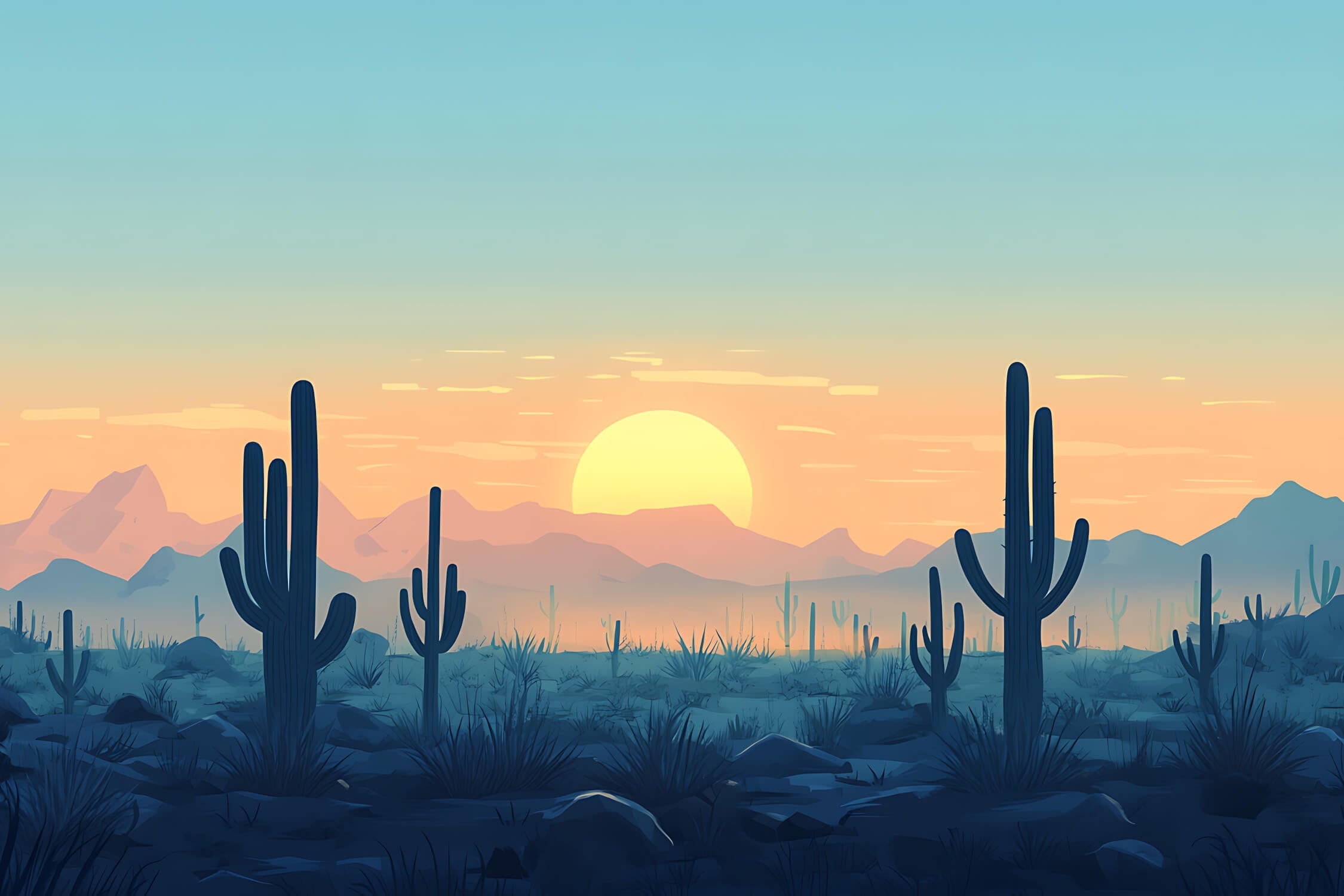 Papier peint garçon Far West