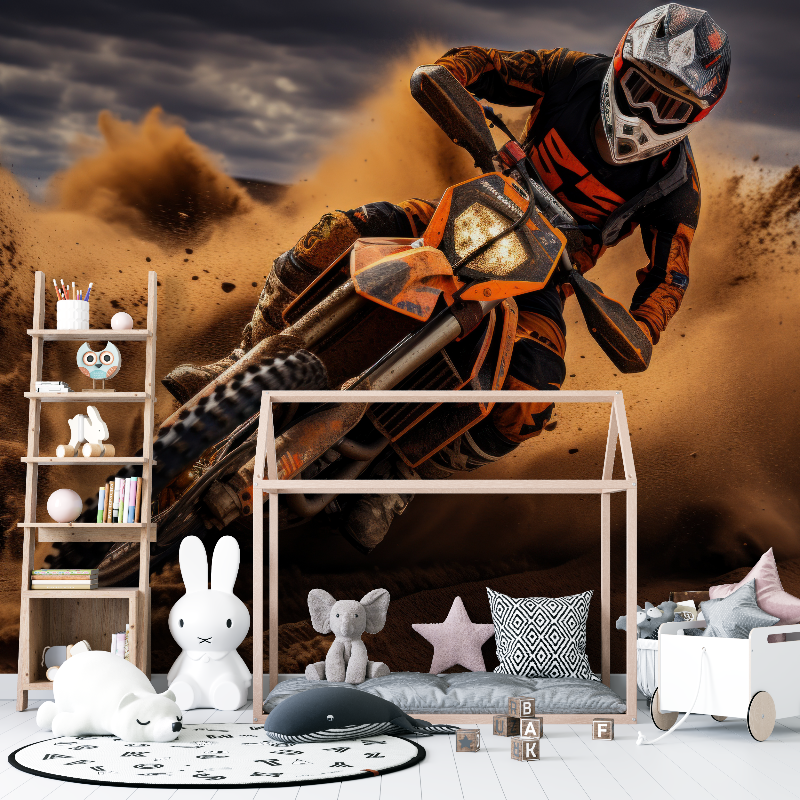 Papier peint moto cross ktm 12