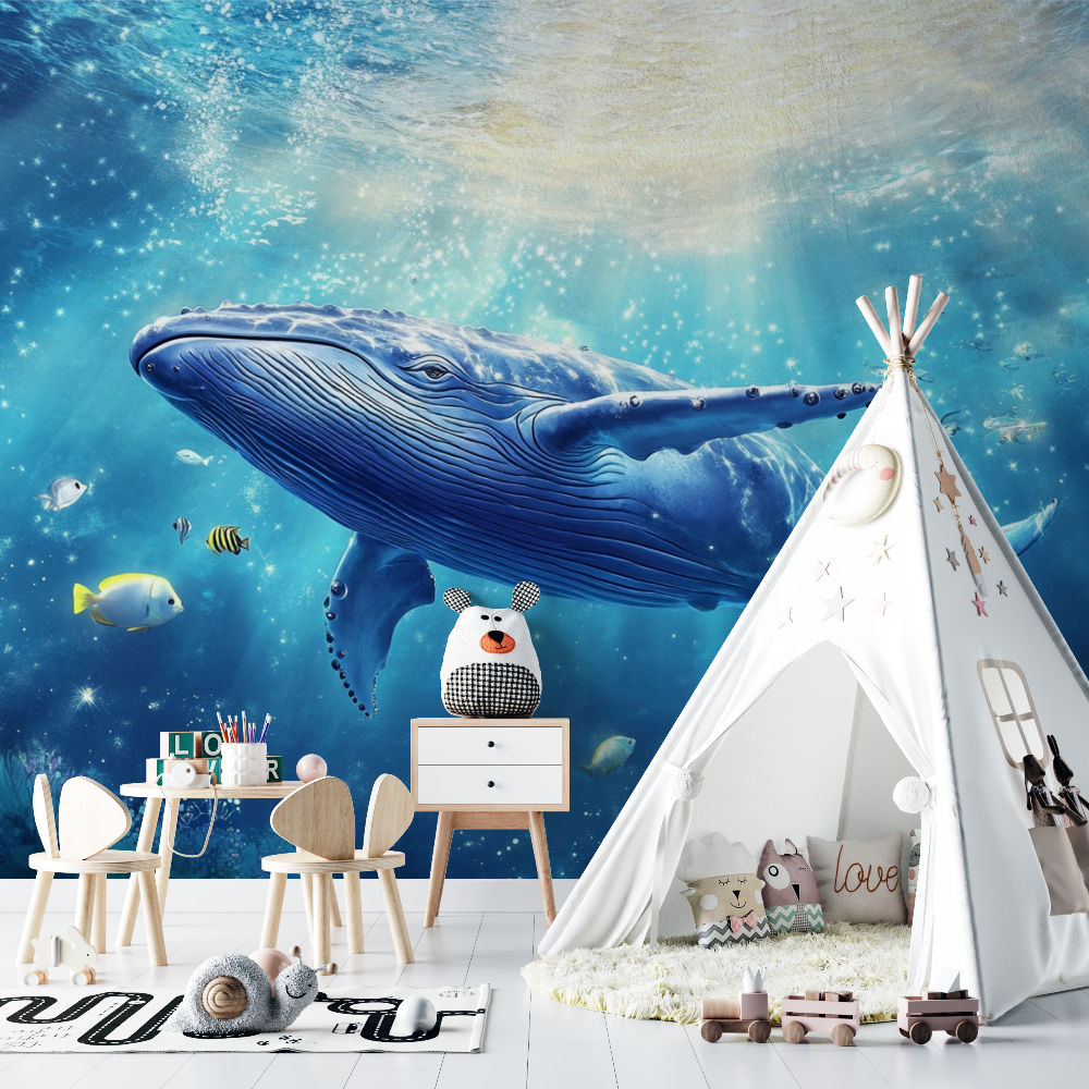 Papier peint marin bebe mer chambre bebe