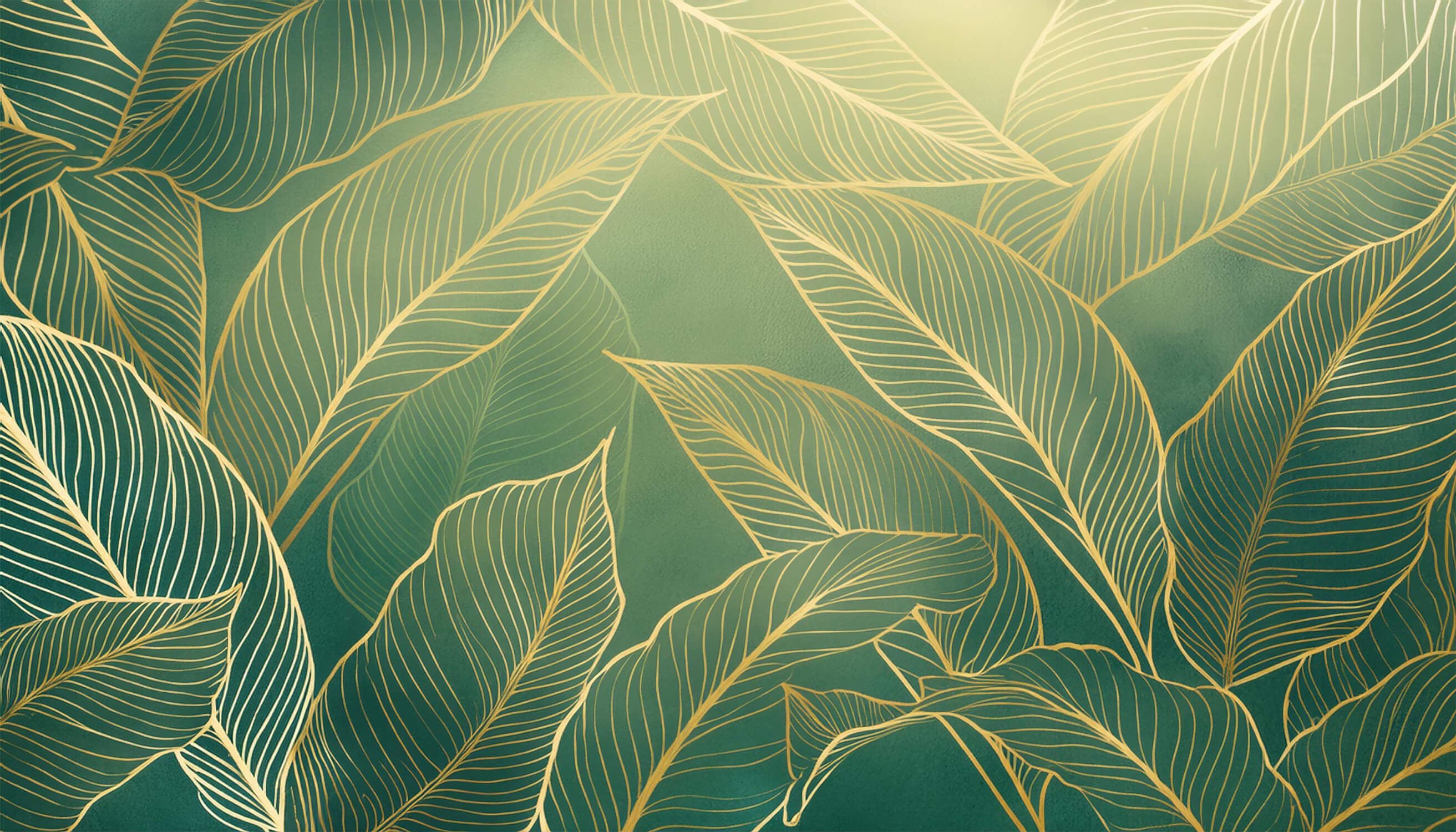 Papier Peint Kaki Doré