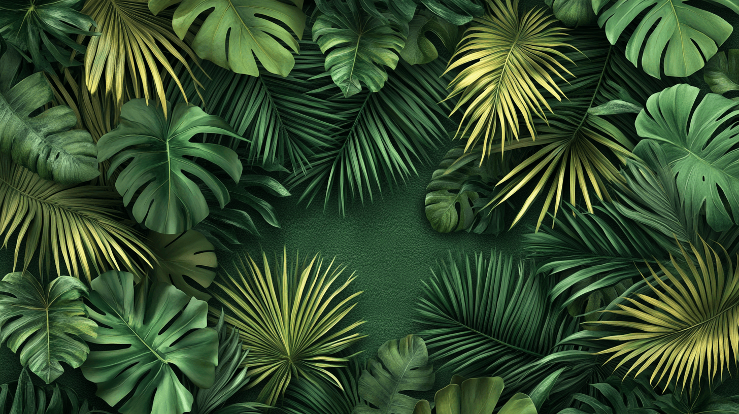 Papier Peint Plantes Tropicales Enfants