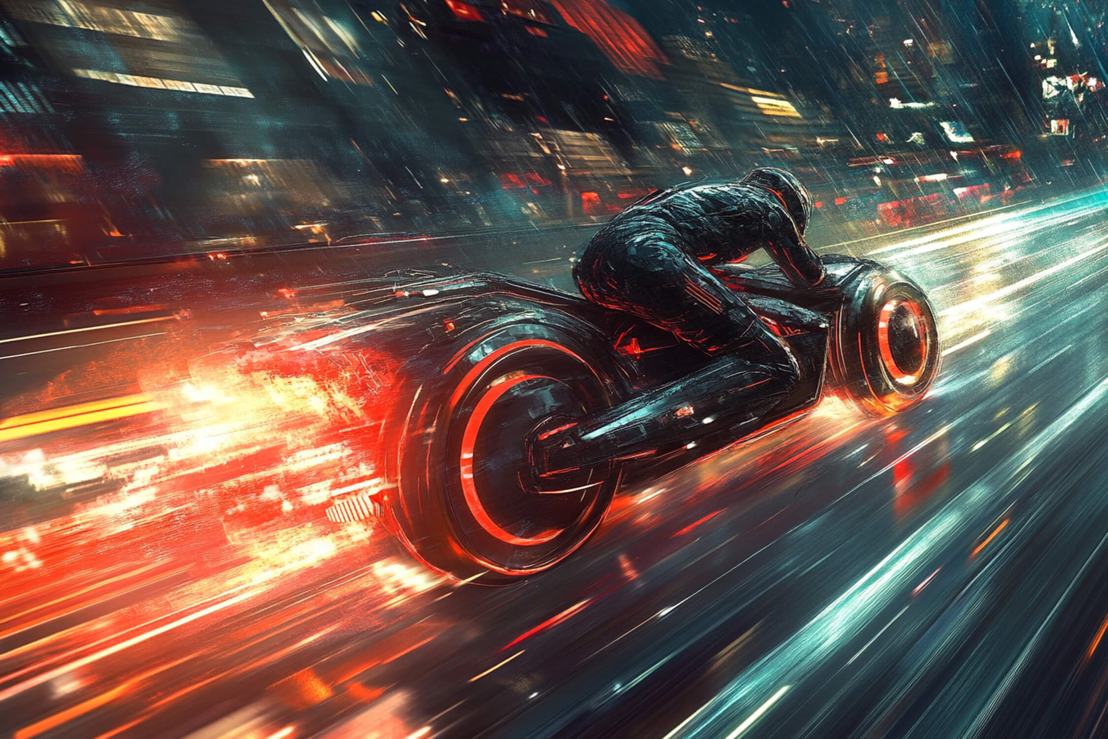 Papier Peint Moto Du Futur