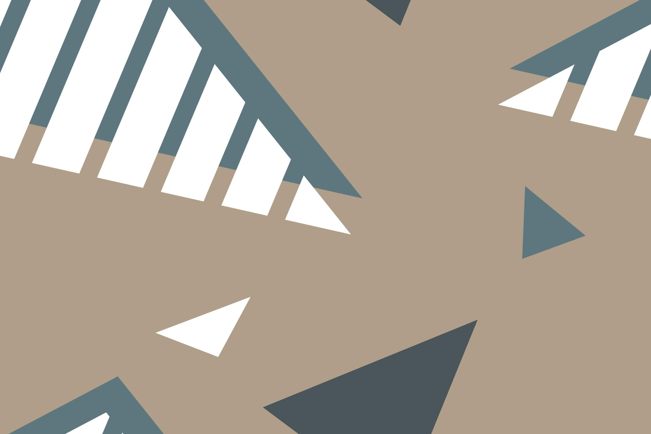 Papier peint garçon Motifs géométriques marron