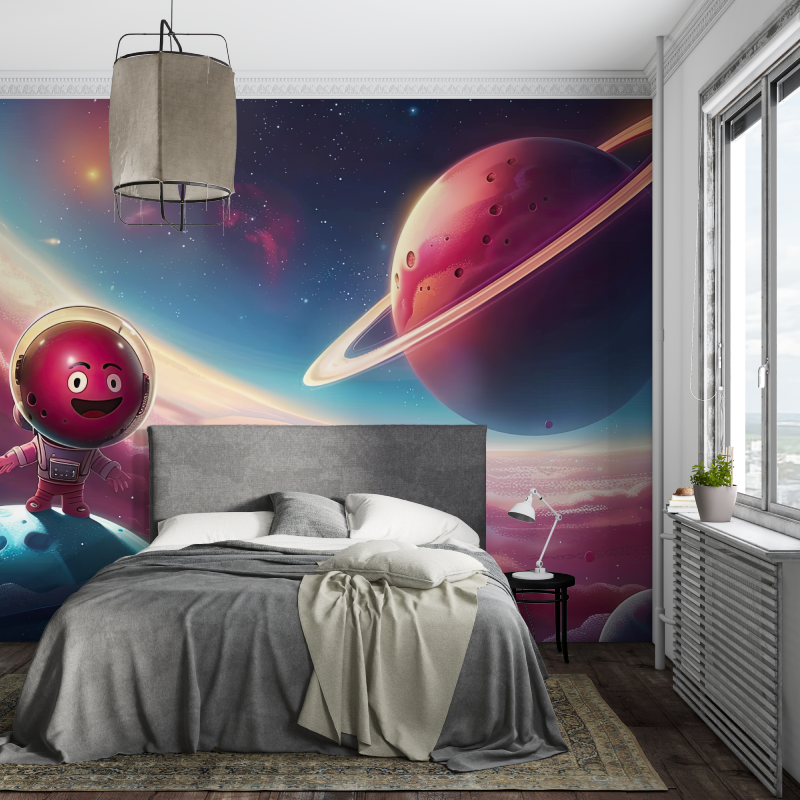 Papier peint xxl espace intersideral piece ados