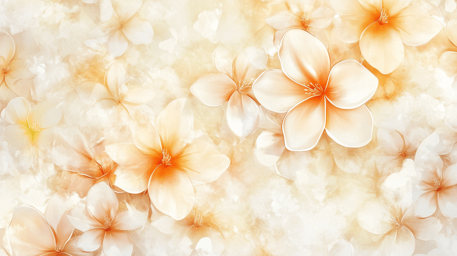 Papier Peint Fleur De Frangipanier