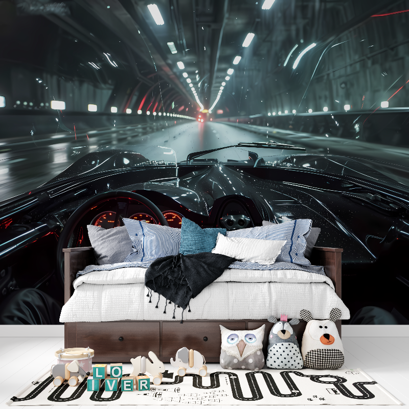 Papier peint de bureau voiture tapisserie pour ado