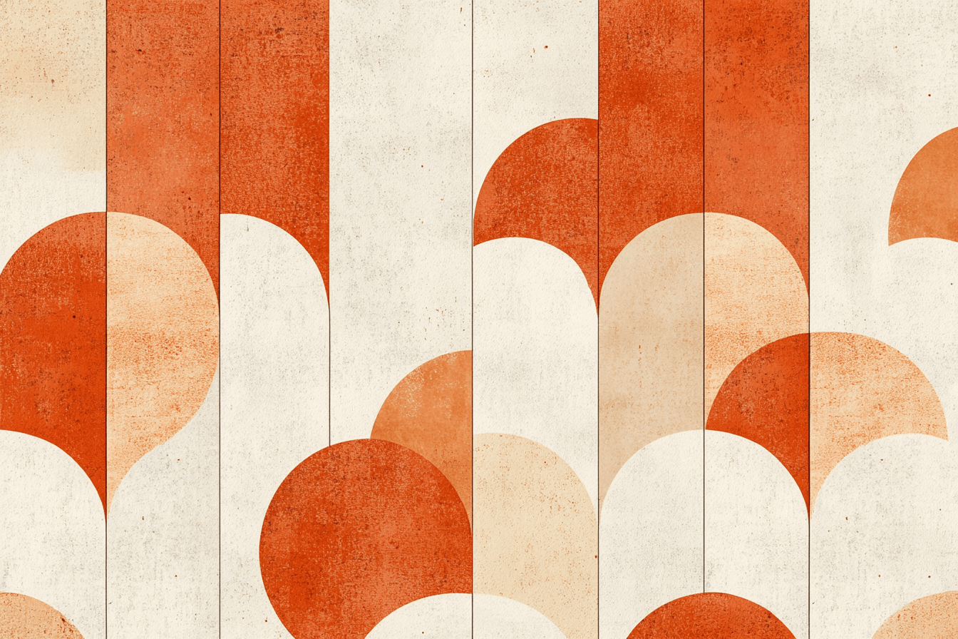 Papier Peint Terracotta Esprit Scandinave