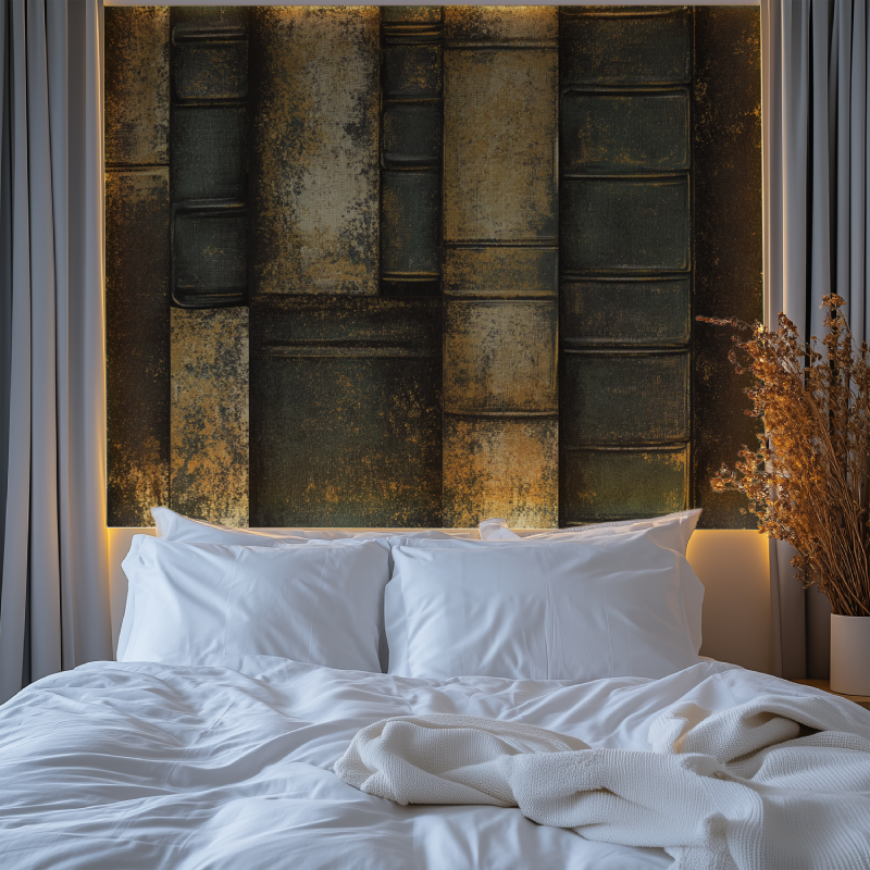 Papier peint trompe loeil original chambre premium