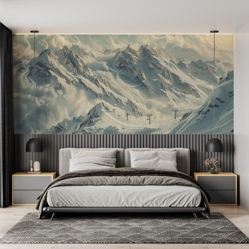 Papier peint massif des grandes rousses mural adulte