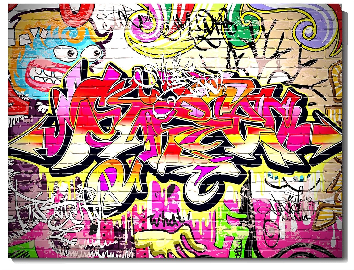 Teen-Graffiti-Hintergrundbild