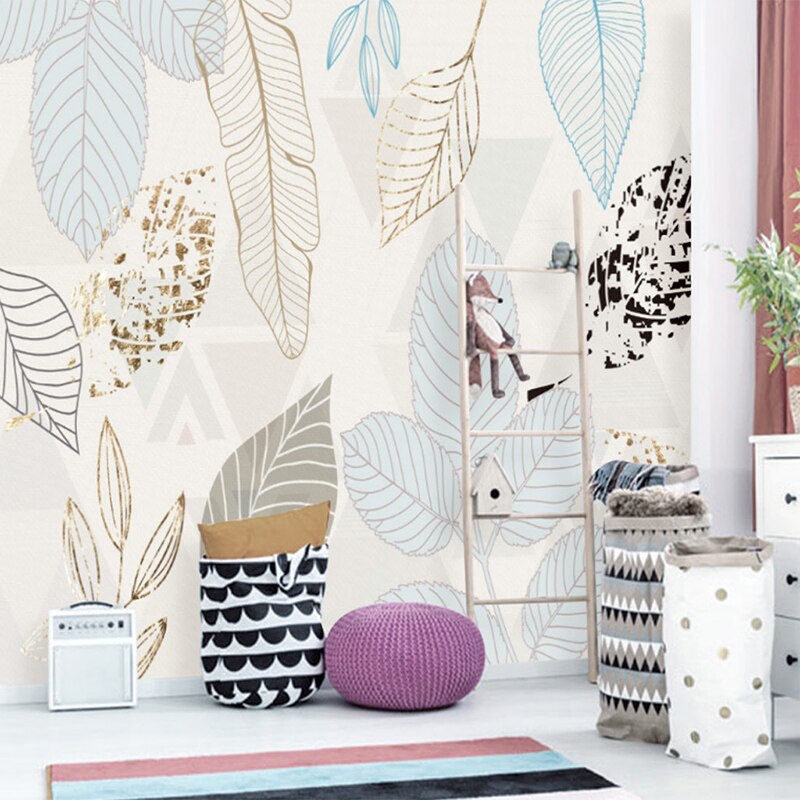 Papier Peint Feuillage Salon