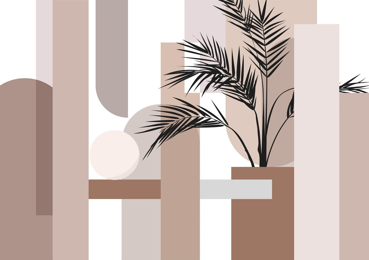 Papier Peint Panoramique Forme Géometrique