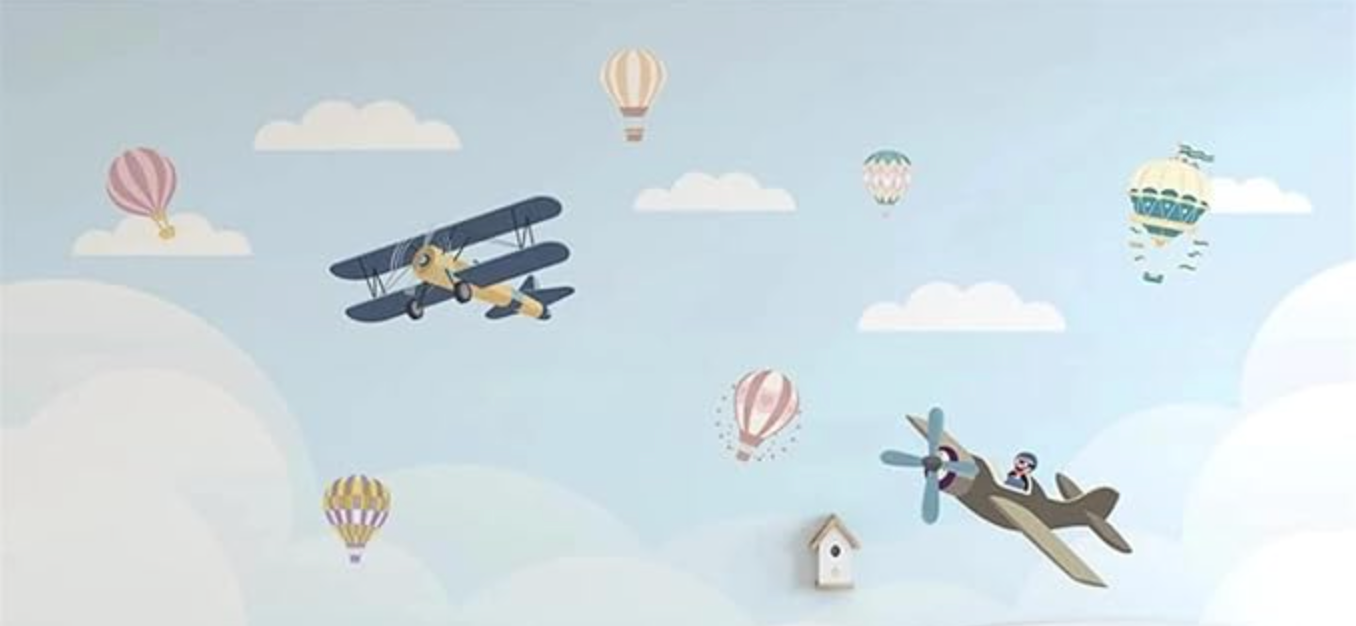 Flugzeug Junge Schlafzimmer Dekor