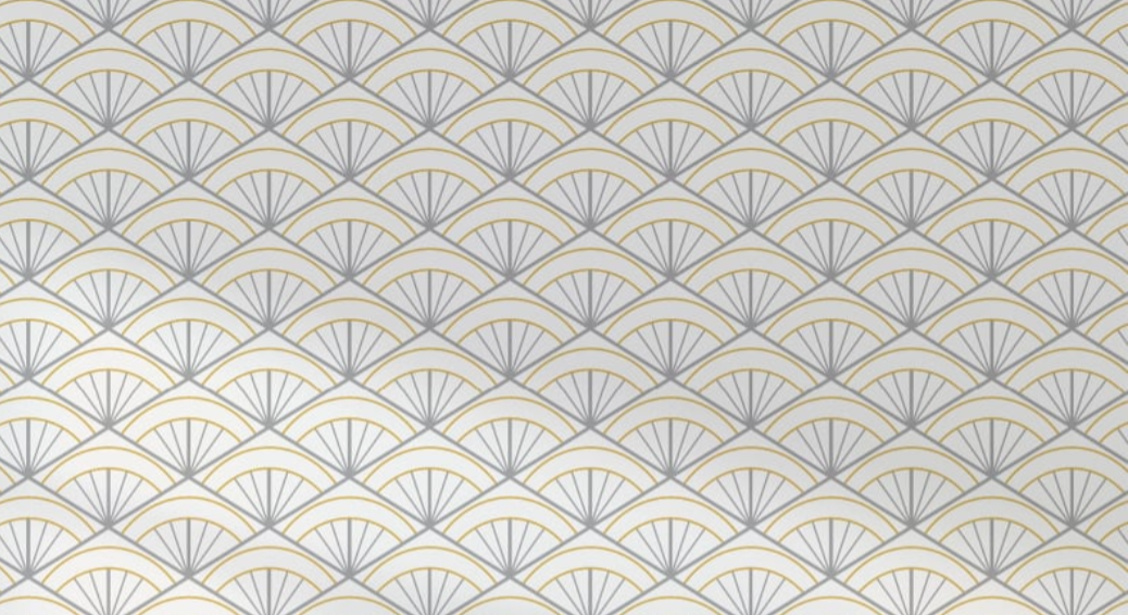 Papier Peint Blanc Argenté