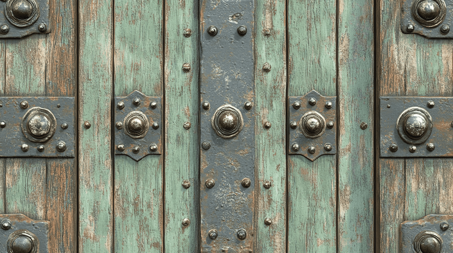 Papier Peint Trompe L Oeil Porte