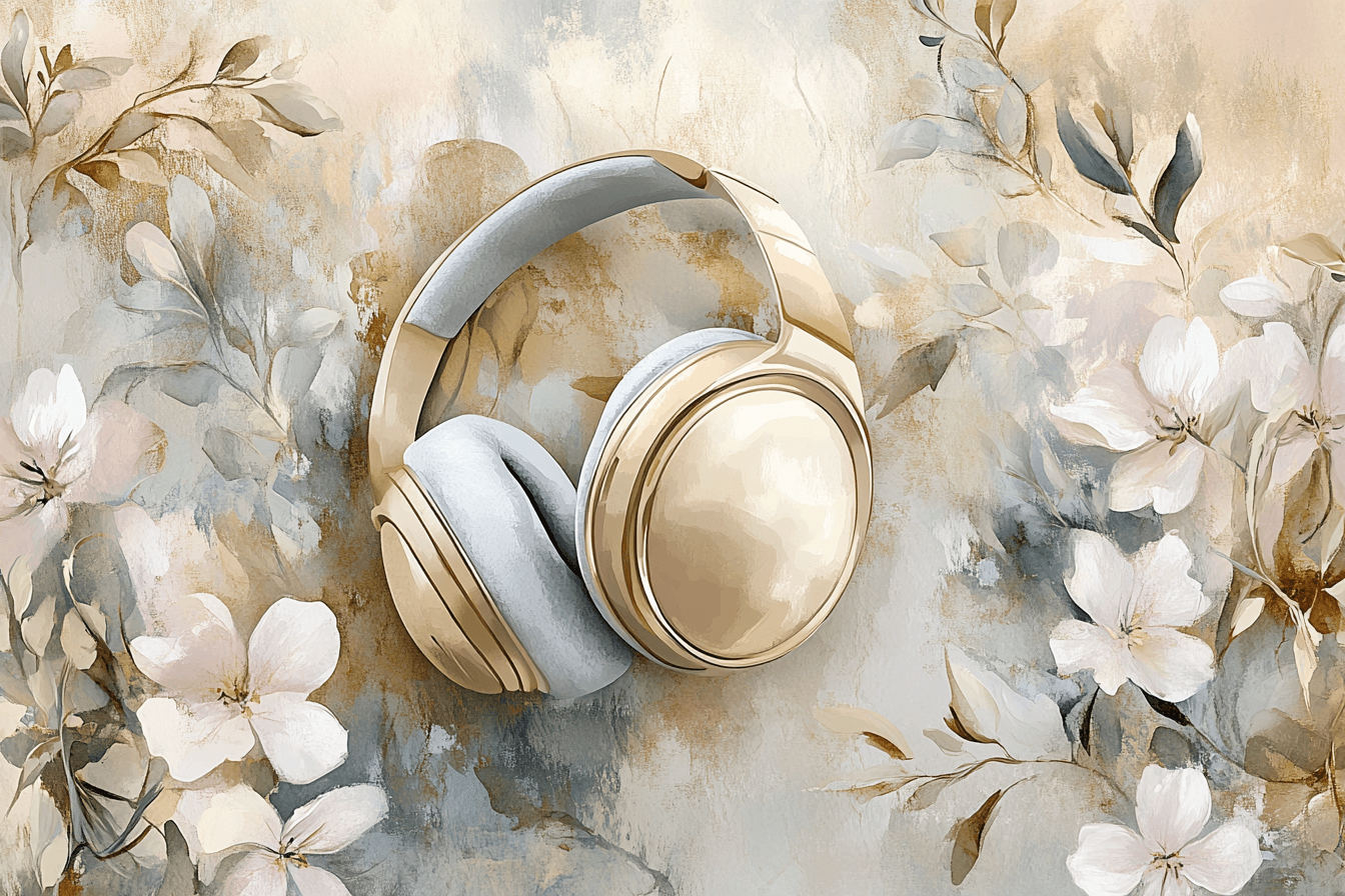 Papier Peint Casque Délicat