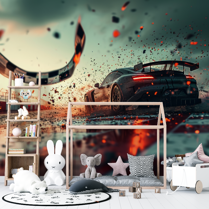 Papier peint voiture jeu video 12