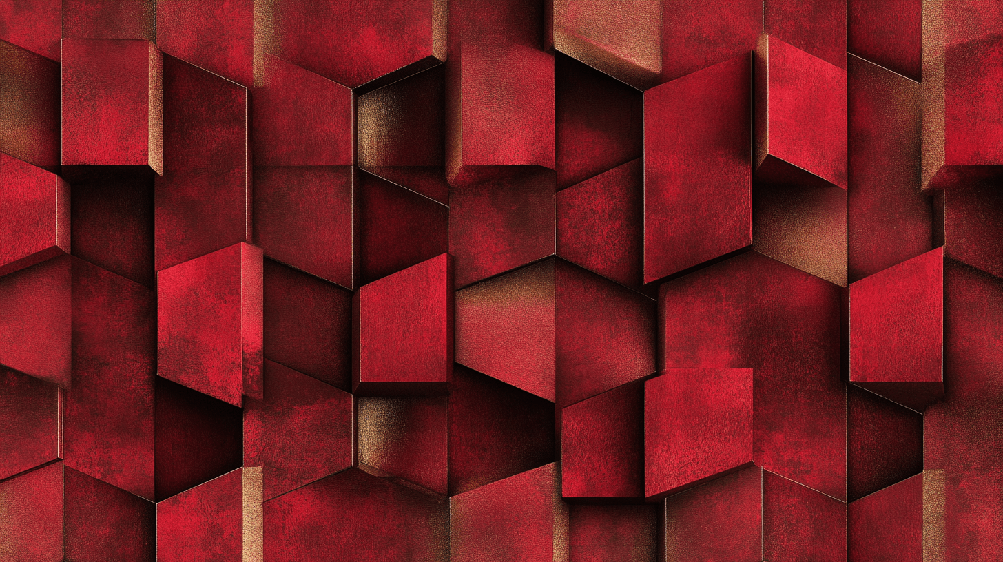 Papier Peint Vintage Rubis Kube