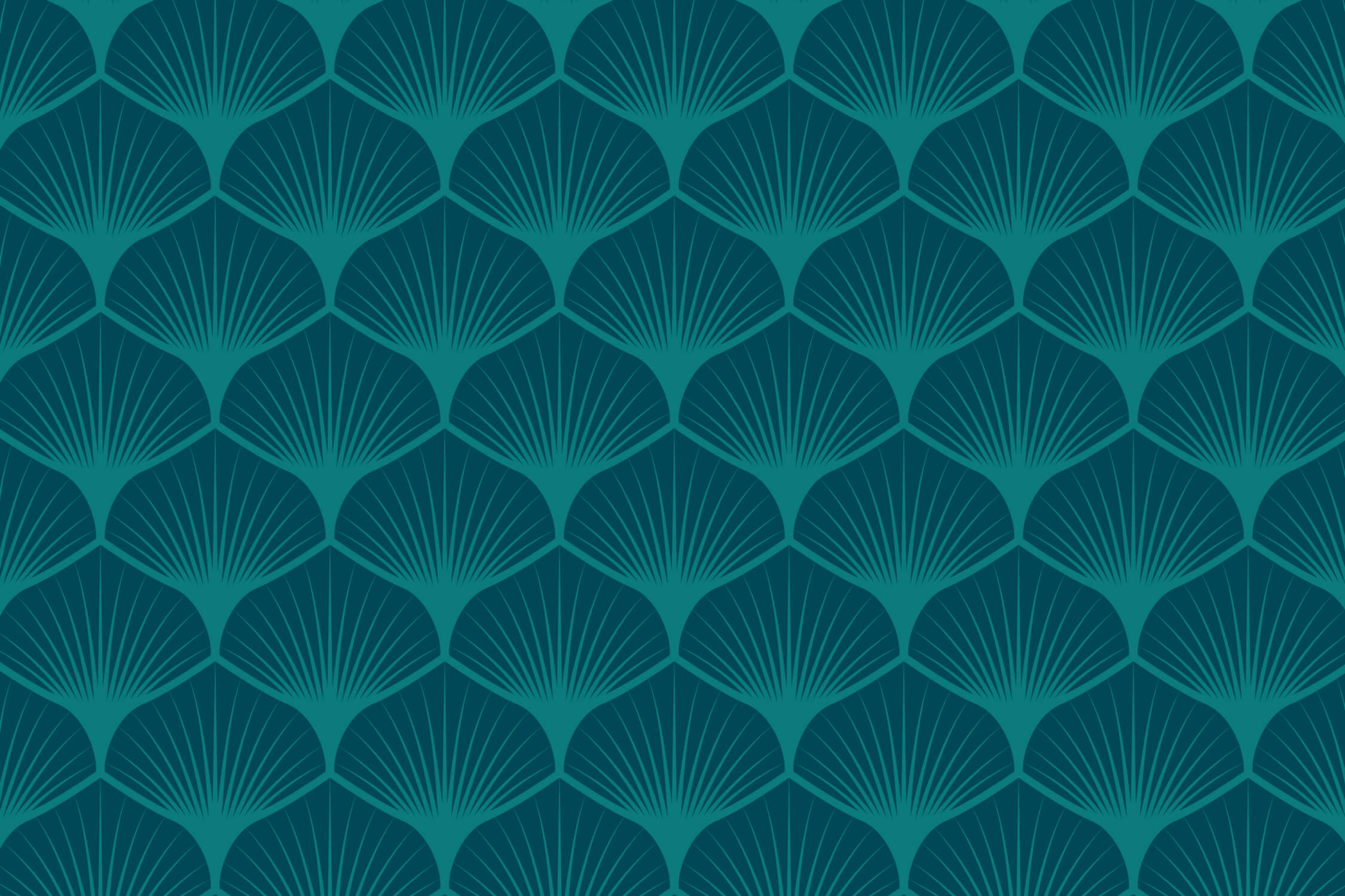 Papier Peint Bleu Ginkgo