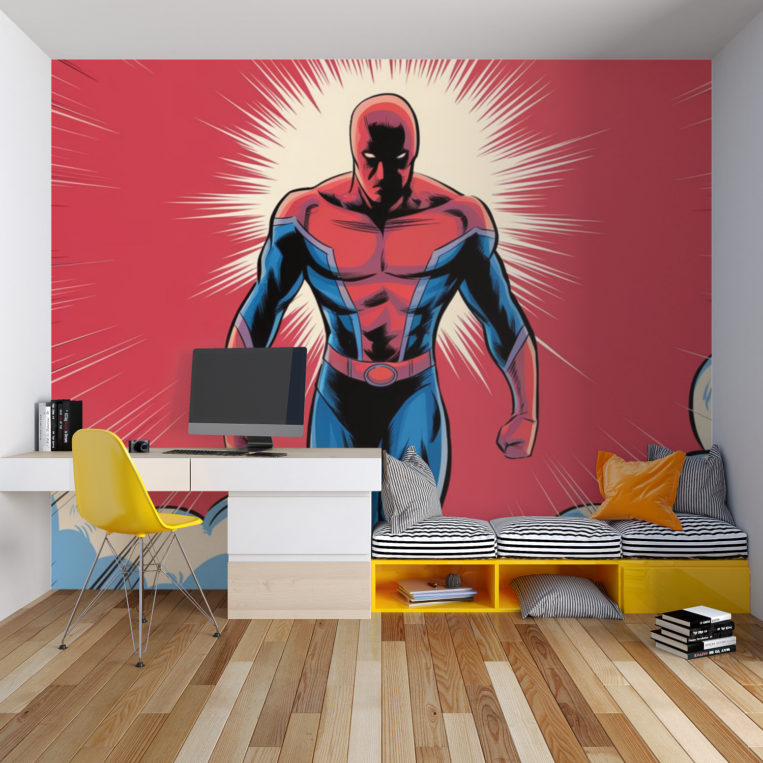Papier Peint Spiderman Vieux Comicbook - tapisserie spiderman