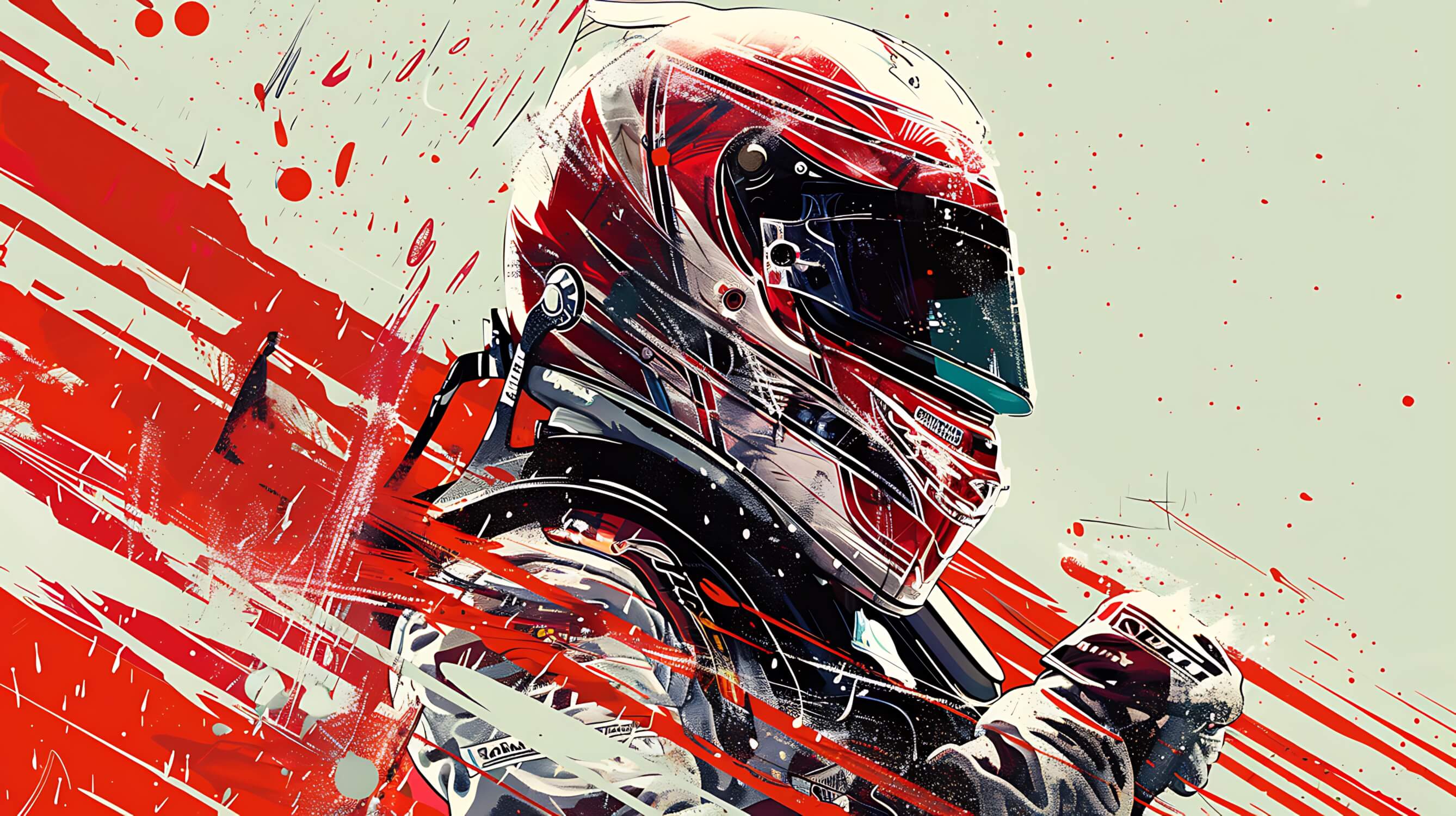 Papier Peint Moto De Course Enfants