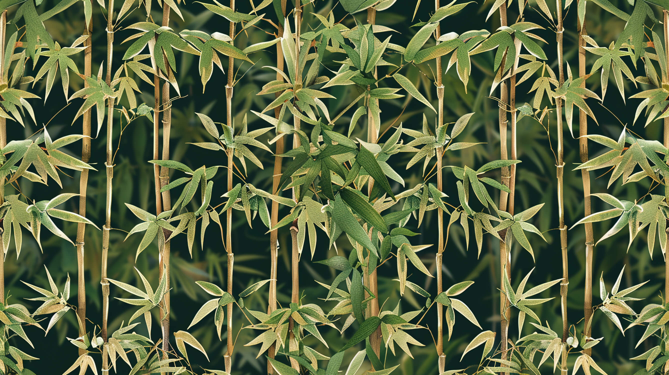 Papier Peint Feuillage Bambou