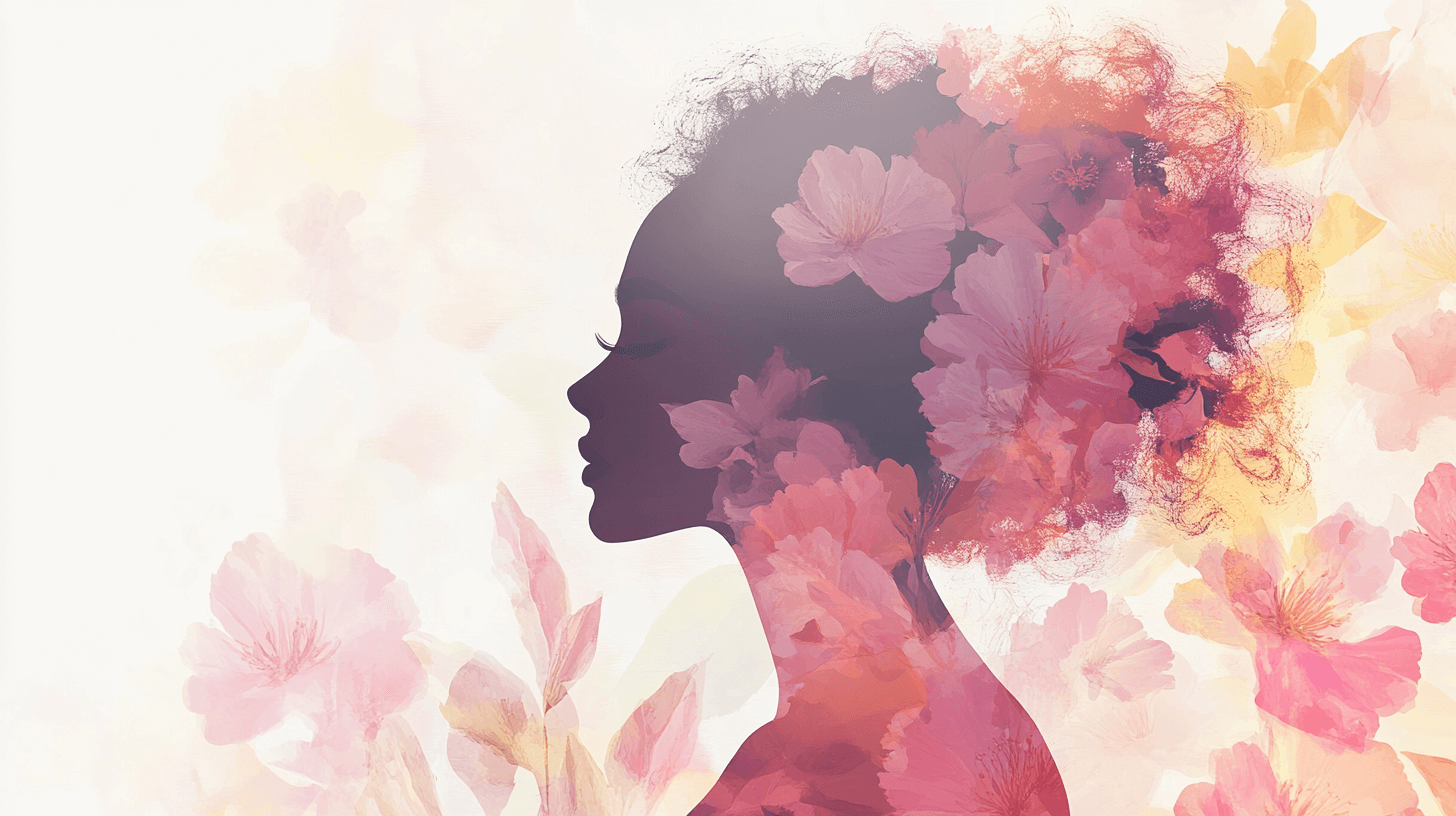 Papier Peint Fleur Fille