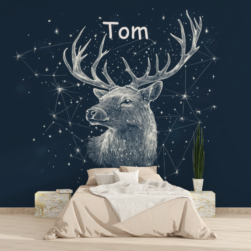 Papier peint prenom design 1815