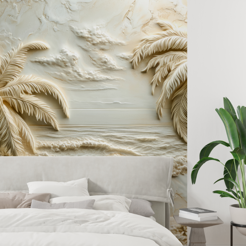 Papier peint scandinave cocooning tapisserie tendance