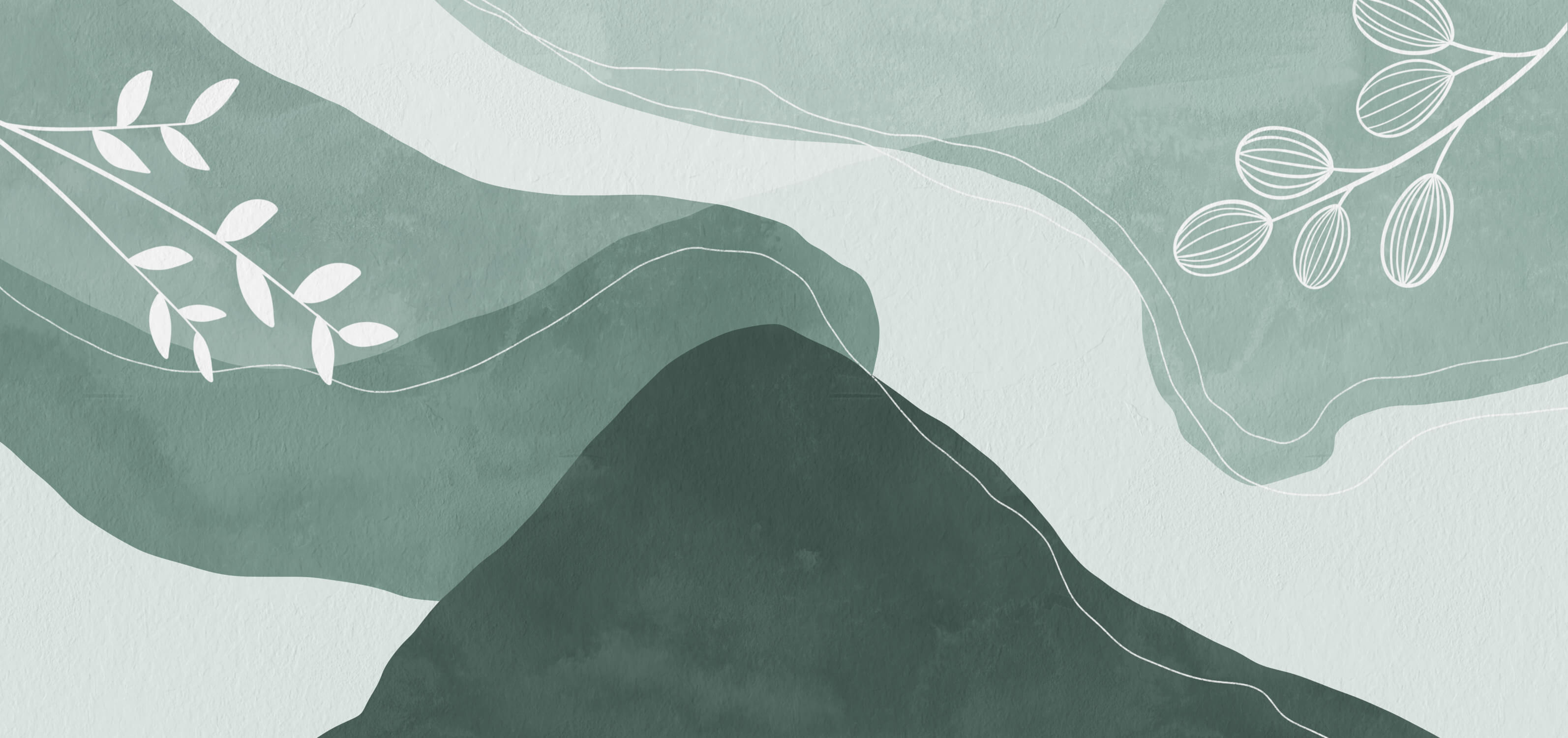 Papier Peint Gris Et Vert