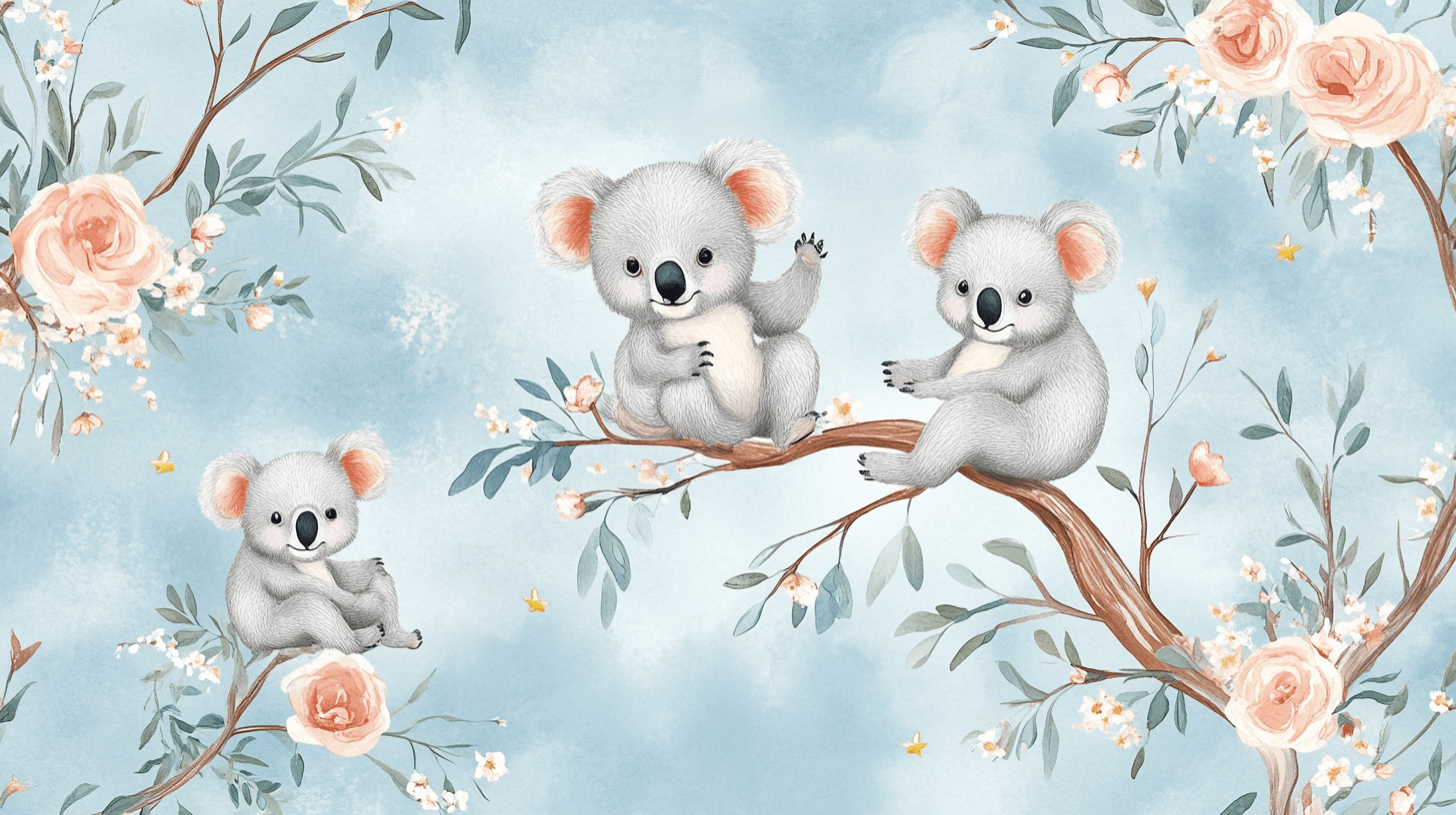 Papier Peint Koala Et Rêve D’enfant