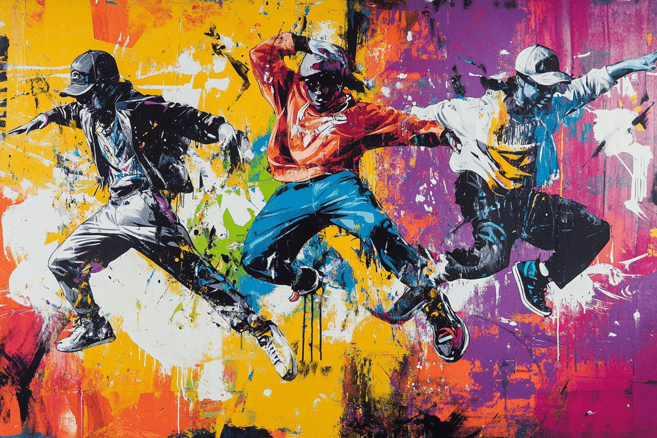 Papier Peint Freestyle Hip Hop