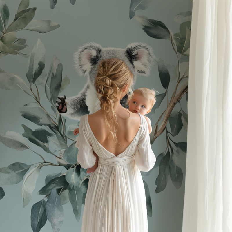 Papier peint koala dans le calme du soir bb123