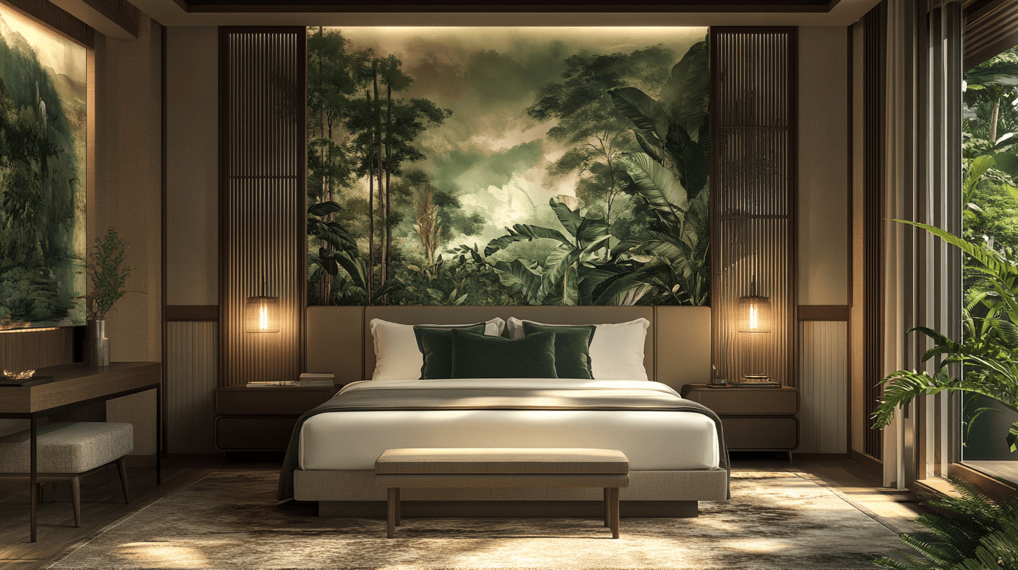 Papier Peint Arbre Du Voyageur