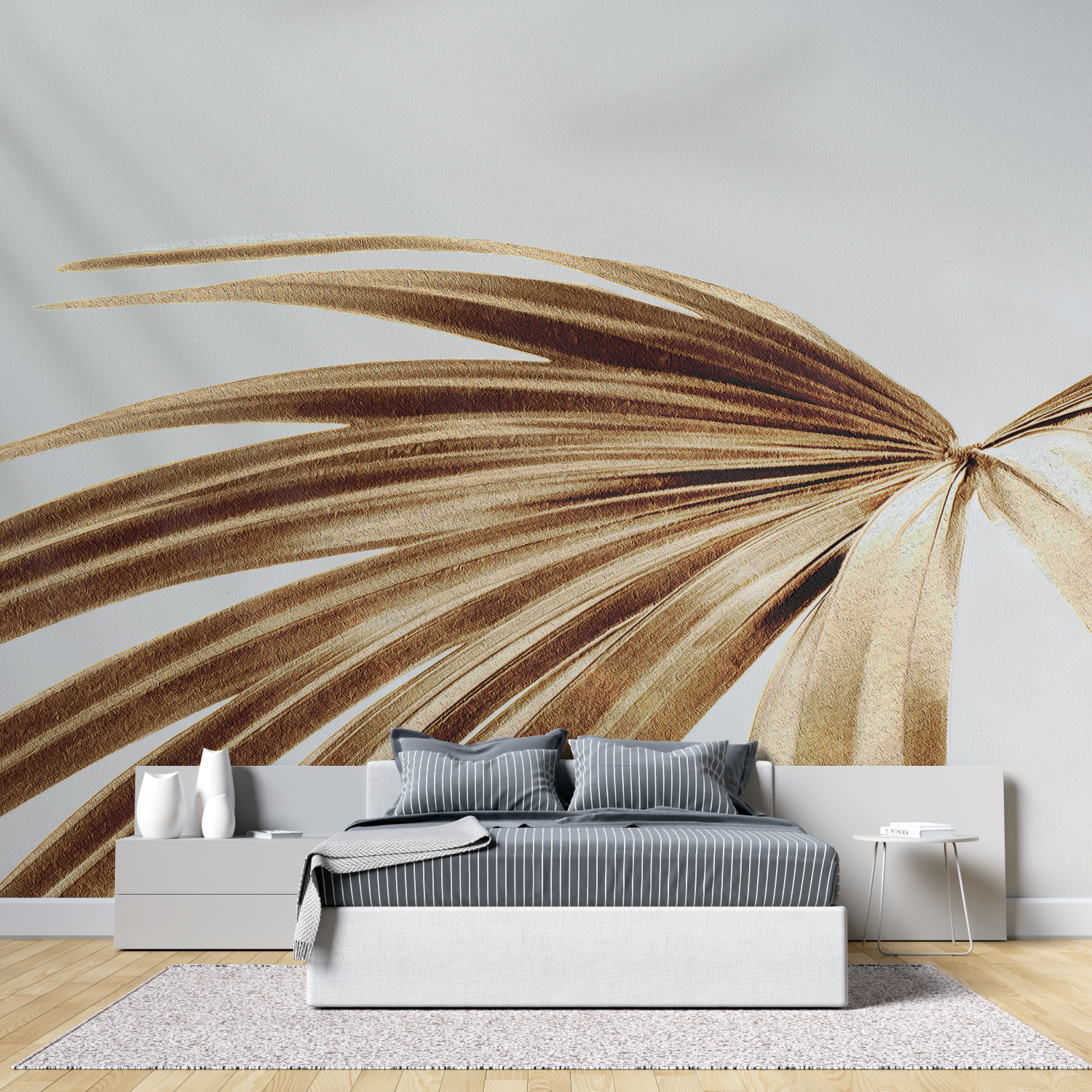 Papier Peint Beige Et Doré - tendance 2024