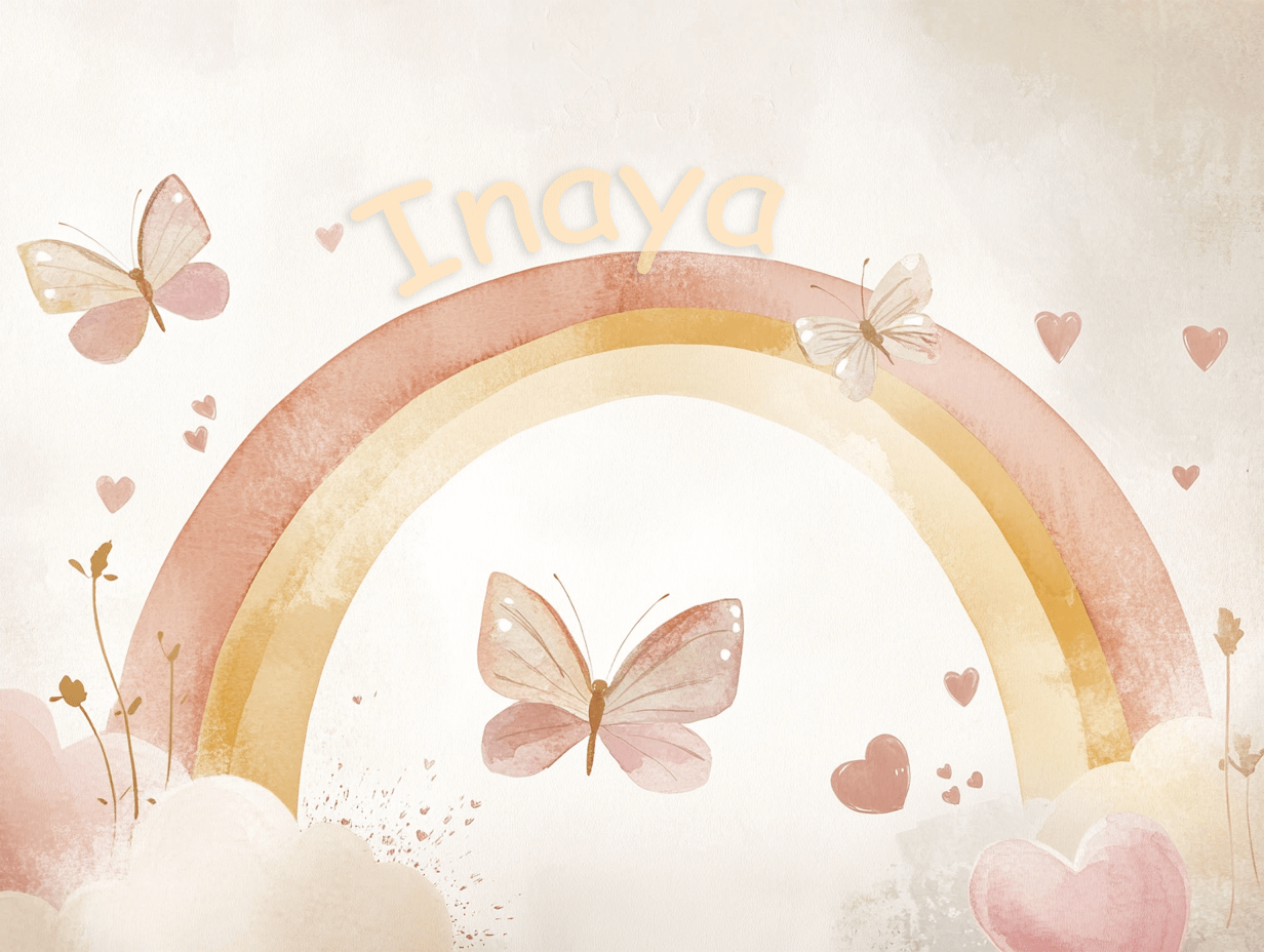 Papier Peint Prénom Terracotta