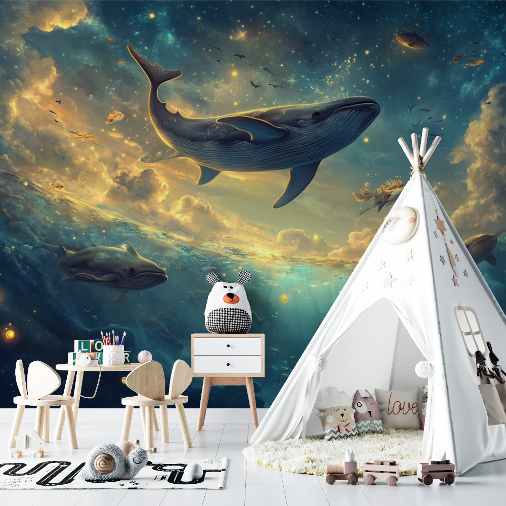 Papier peint marin voyage oceanique chambre bebe