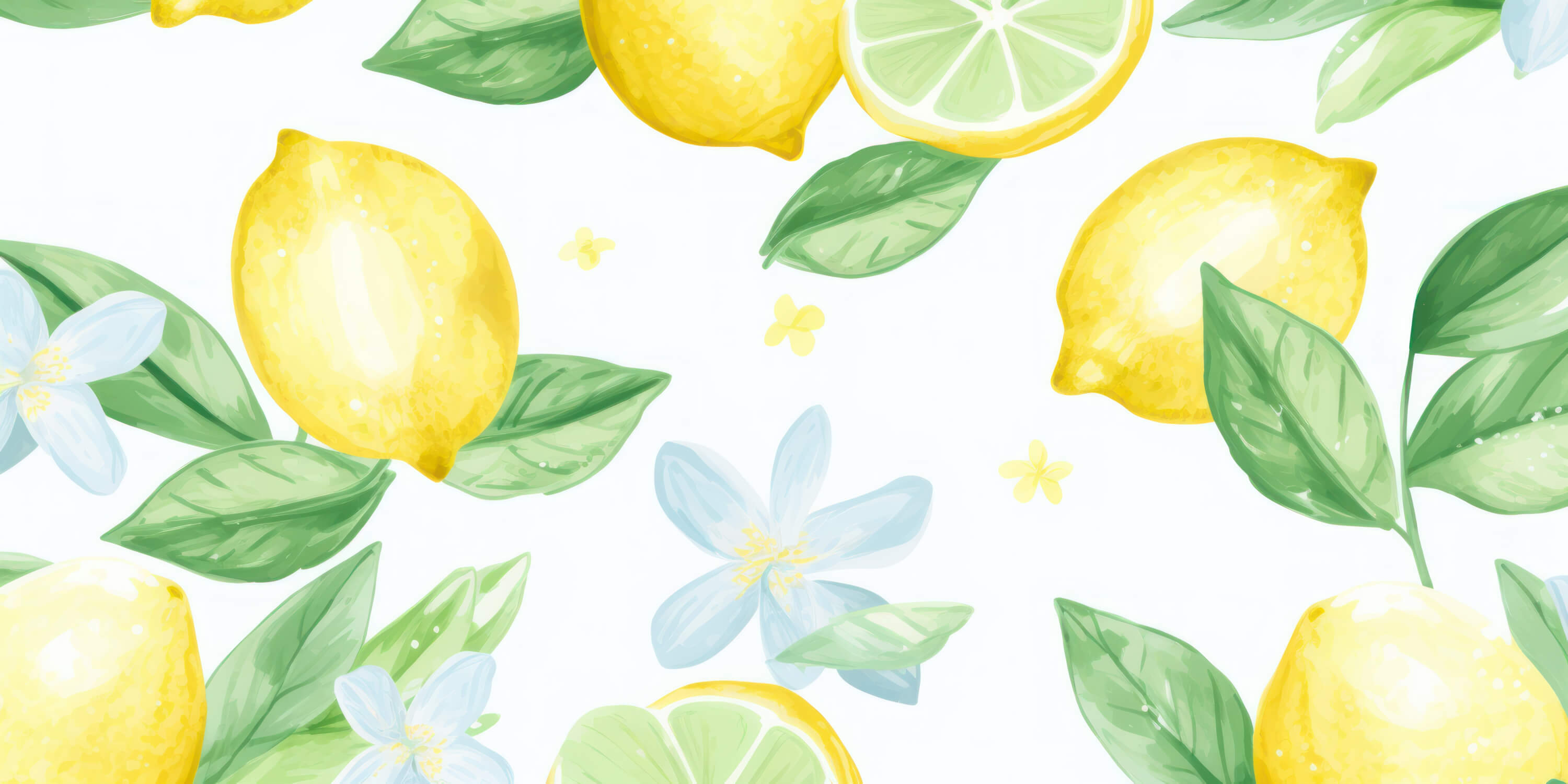 Papier Peint Jaune Et Vert