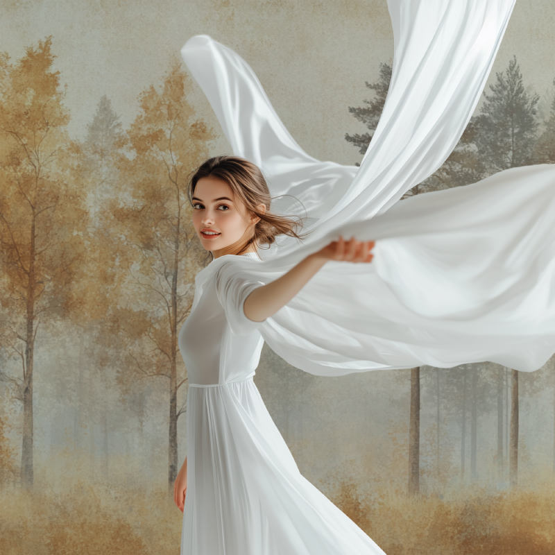 Papier peint arbre chambre modele